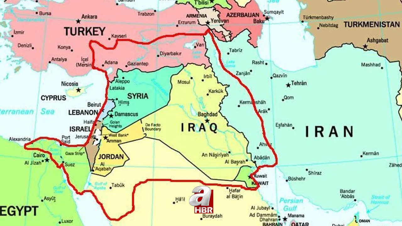 Arz-ı Mev'ud (Vadedilmiş Topraklar) nedir? Detaylı HARİTALI ANLATIM | Büyük İsrail Toprakları ne demek, neresi, nereleri kapsar?