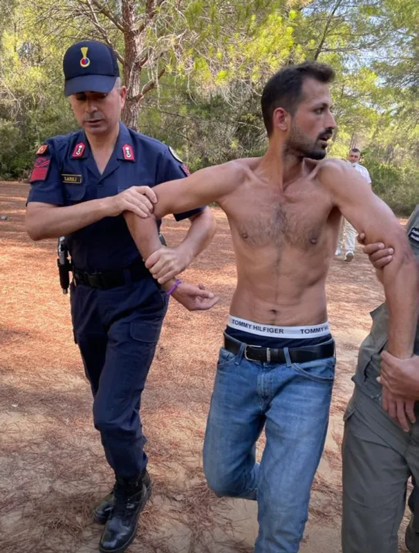 Son dakika: Manavgat’ta ormanı yakarken suçüstü yakalandı!