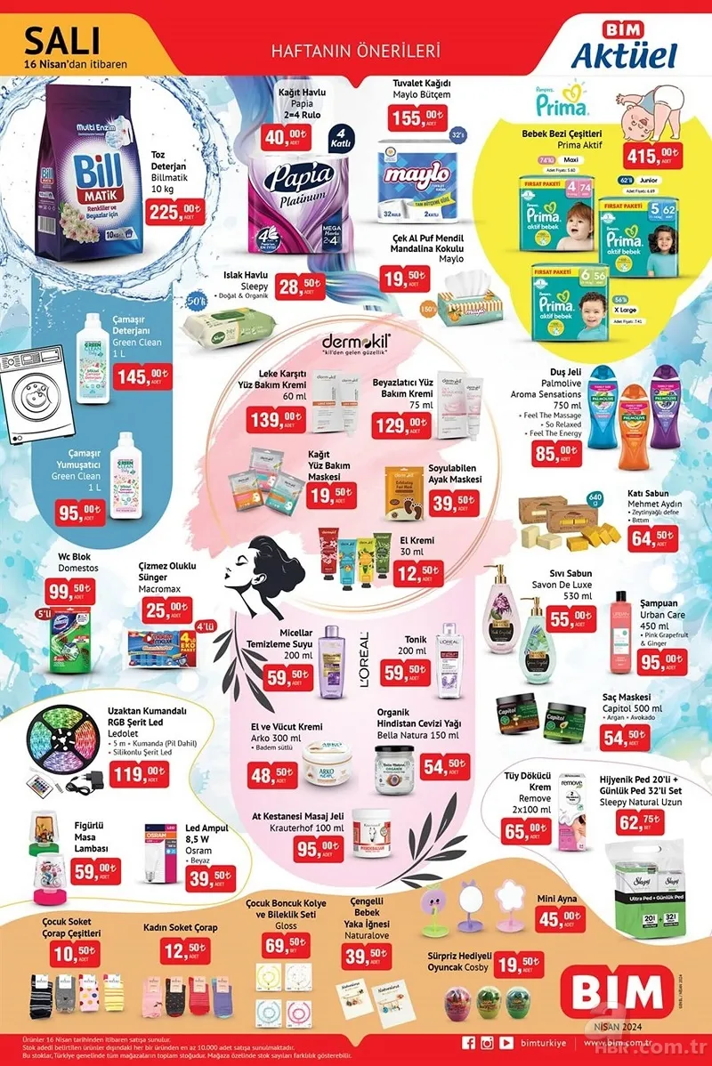 BİM 18 Nisan aktüel ürünler kataloğu yayınladı! BİM’e HP laptop, gölgelikli salıncak, buzluk termos uyguna satışa sunulacak 10