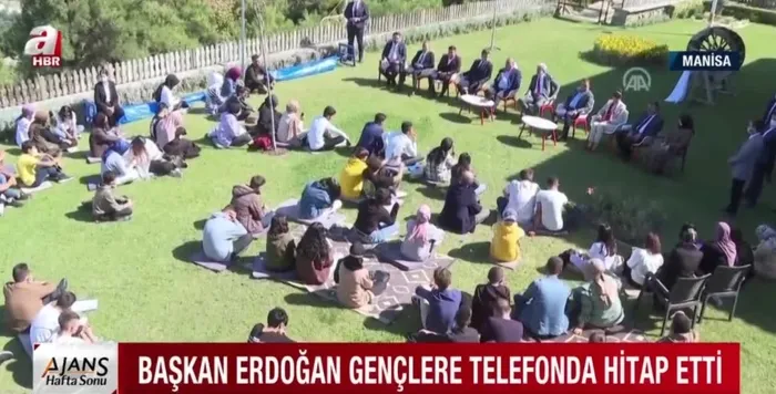 Başkan Erdoğan Manisa'daki gençlere telefonla seslendi: Bunları ihmal etmeden yolculuğa devam... - 2
