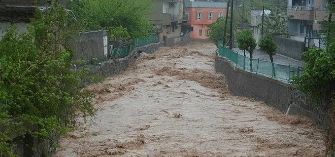 Şırnak’ta şiddetli yağış! Silopi’de okullar tatil edildi