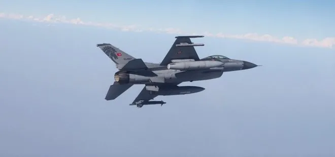 Son dakika: Türk jetleri Suriye hava sahasında uçtu