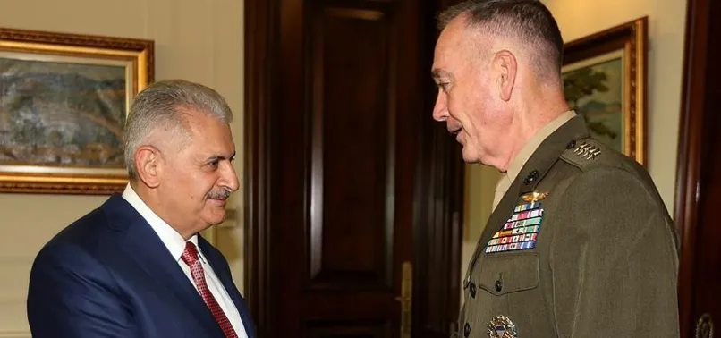 ABD Genelkurmay Başkanı Köşk'te