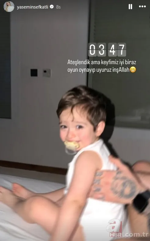 Yasemin Şefkatli gece yarısı paylaştı: "Ateşi düşmüyor" 5