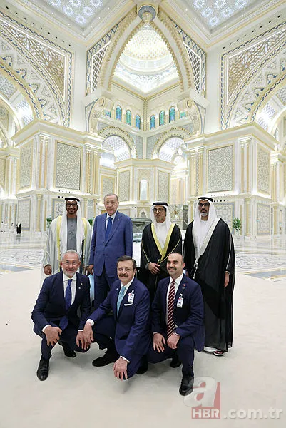 Başkan Erdoğan BAE Devlet Başkanı Al Nahyan'a TOGG hediye etti! Pamukkale beyazı ile Abu Dabi caddelerinde tur 10