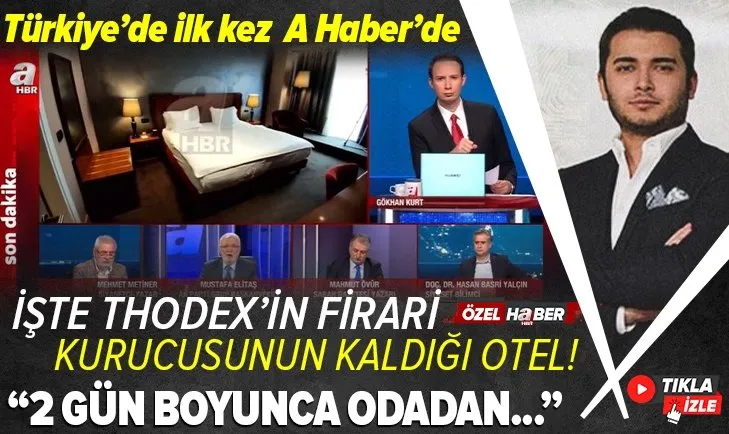 Türkiye'de ilk kez A Haber'de görüntülendi! İşte Thodex dolandırıcısı Faruk Fatih Özer'in Arnavutluk'ta kaldığı o otel!