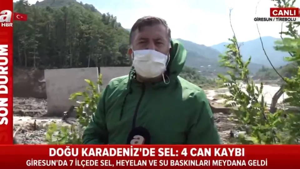 Son dakika: Giresun’da sel felaketi! A Haber ekipleri sel bölgesinde! İşte selin ardından Giresun’dan görüntüler