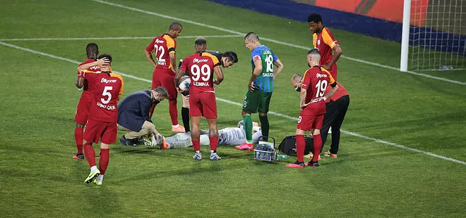 Çaykur Rizespor maçında sakatlanan Muslera’da 2 kırık tespit edildi