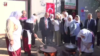 Ağın’da yöresel leblebi yapımı etkinliği