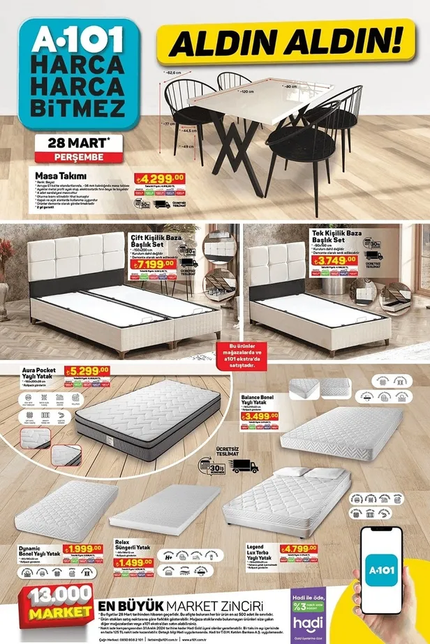 A101'den mangalcılara özel indirim! 29 Mart 2024 aktüel kataloğunda yüzlerce ürünün fiyatını indirdi - 1