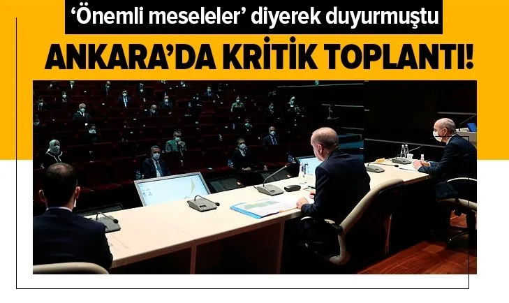 Son dakika: AK Parti MKYK Başkan Erdoğan liderliğinde toplandı