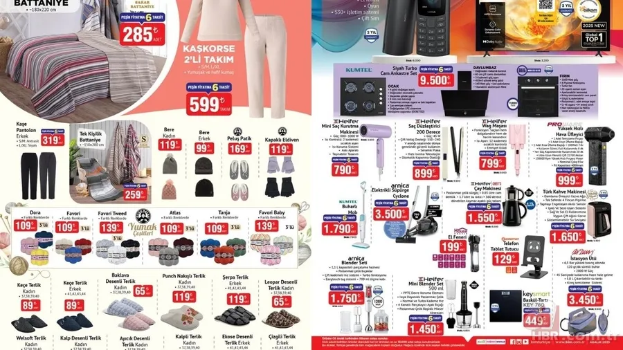 2-5 Aralık BİM aktüel listesi yayınlandı: Bu hafta hangi ürünler indirimde? 1