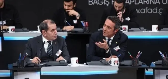 Galatasaray Başkanı Dursun Özbek’ten Fenerbahçe Başkanı Ali Koç’a özel davet!