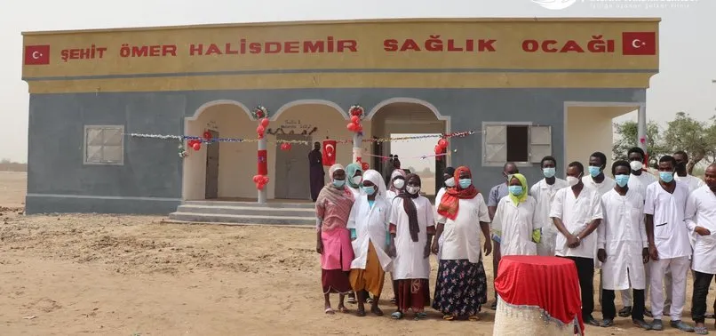 Şehit Ömer Halisdemir Sağlık Ocağı Afrika’da sağlık dağıtıyor!