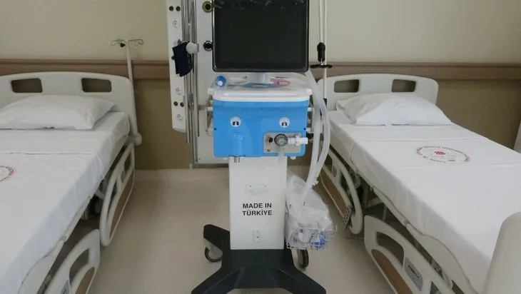 Yerli solunum cihazları böyle görüntülendi! Kartal Dr. Lütfi Kırdar Şehir Hastanesi’nde kullanılmaya başlanacak
