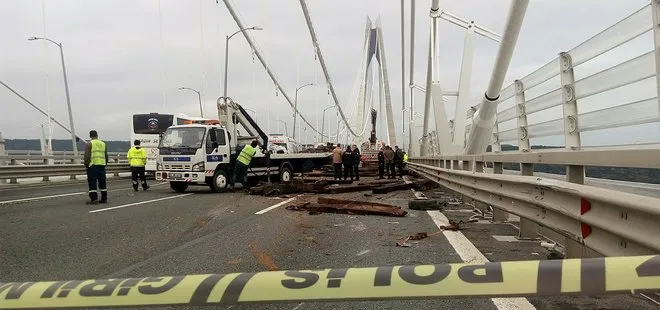 Yavuz Sultan Selim Köprüsü’nde kaza: 1 ölü, 2 polis yaralı