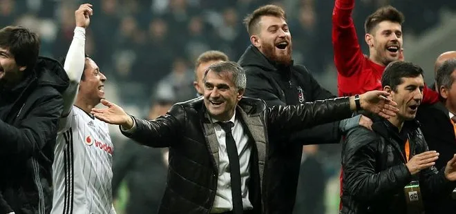 Şenol Güneş, Beşiktaş adına Avrupa’da bir ilki başardı
