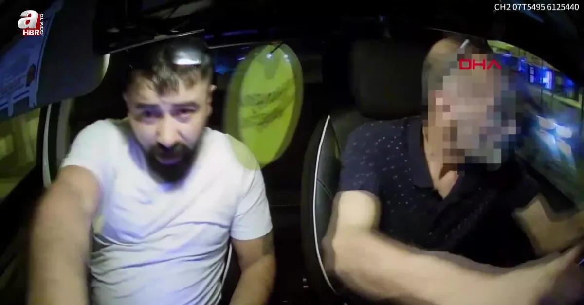 Antalya’da dehşet dolu anlar kamerada!