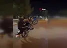 Motosikletle yaptığı şovlar ceza yedirdi