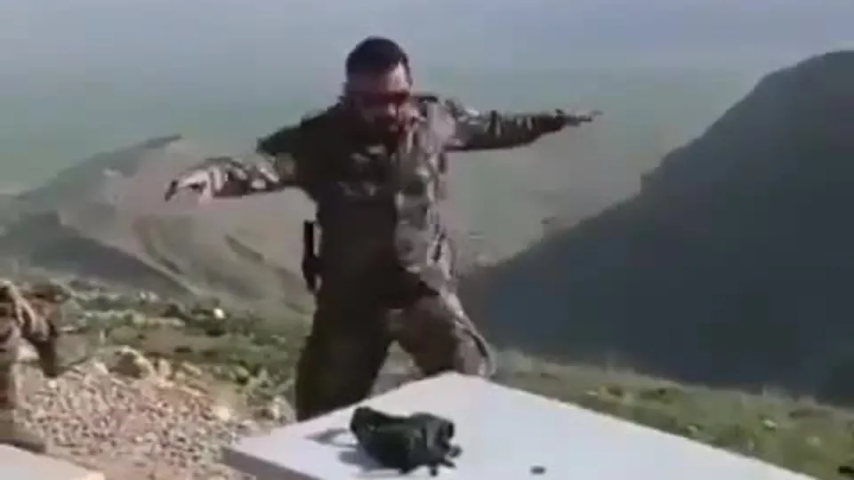 İşte Şehit Veli Kabalay’ın son görüntüsü! Efeler gibi zeybek oynamış