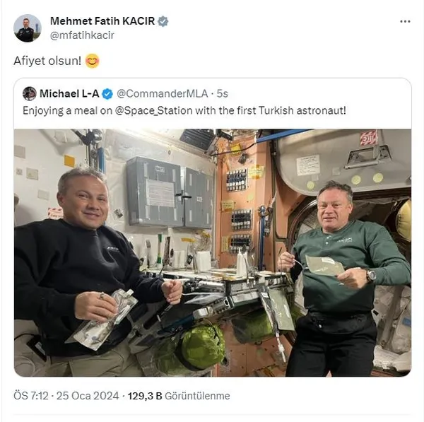 ilk-turk-astronot-alper-gezeravci-uzayda-yemek-yedigi-fotografi-paylasti-1706214671826.jpeg Keyifler yerinde! İlk Türk astronot Alper Gezeravcı uzayda yemek yediği fotoğrafı paylaştı - 2