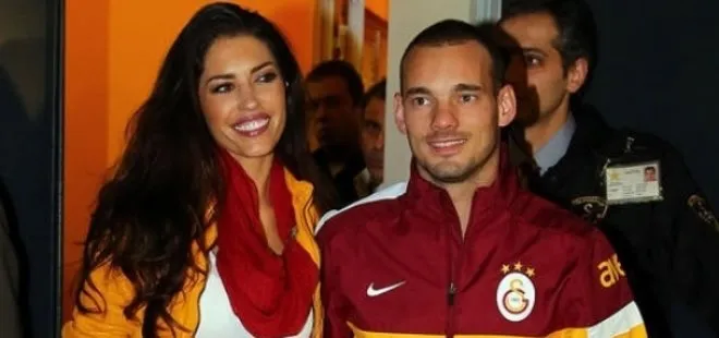 Sneijder’den krampon fırlattı