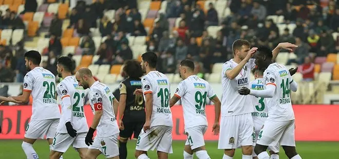 Öznur Kablo Malatyaspor: 2 - Alanyaspor: 6 MAÇ SONUCU | Alanyaspor gol oldu yağdı