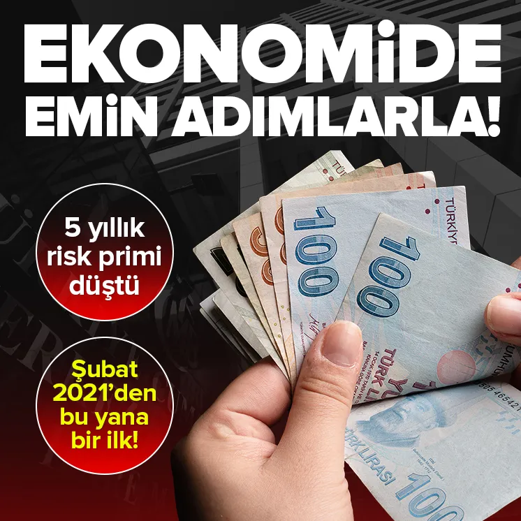 5 yıllık kredi priminde düşüş!