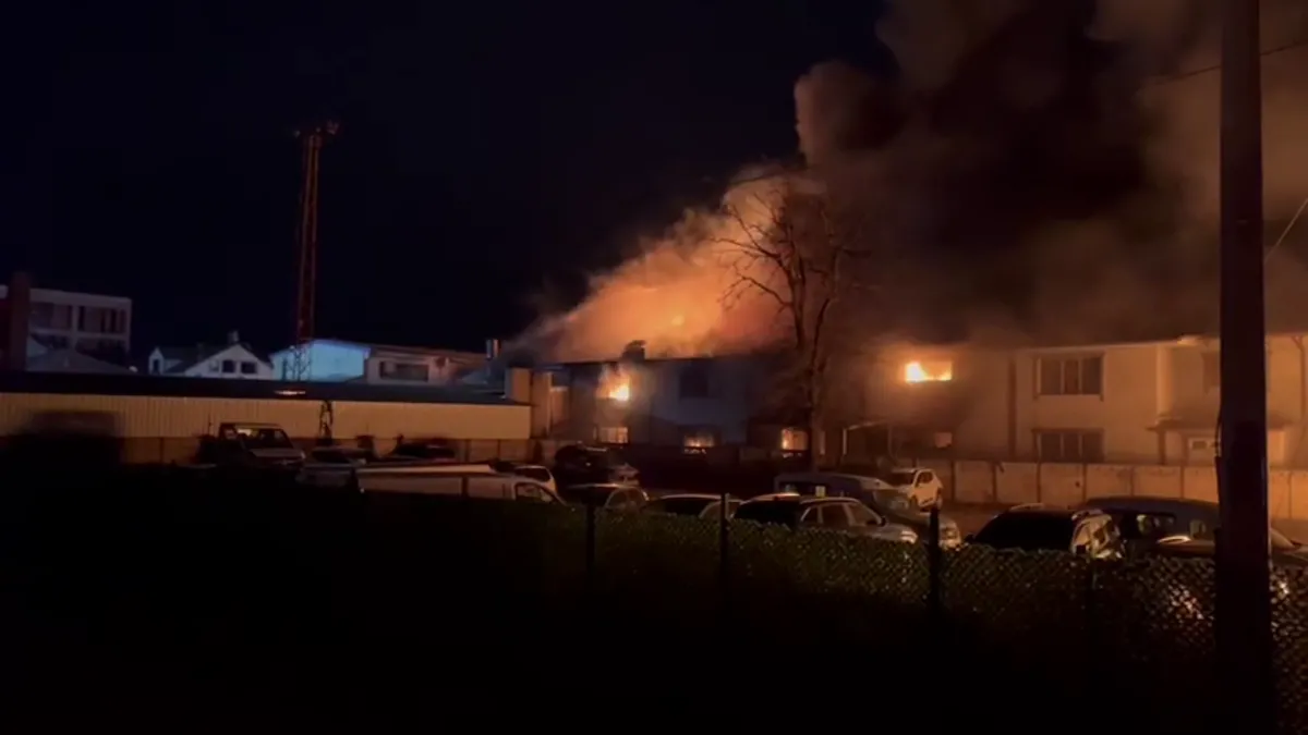 Düzce’de strafor fabrikasında yangın! Düzce Valisi Makas'tan açıklama