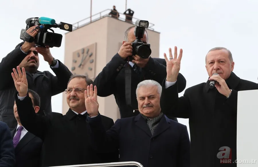 Başkan Erdoğan'a Ankara'da coşkulu karşılama 5