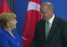 Son dakika: Başkan Erdoğan ile Almanya Başbakanı Merkel arasında kritik görüşme