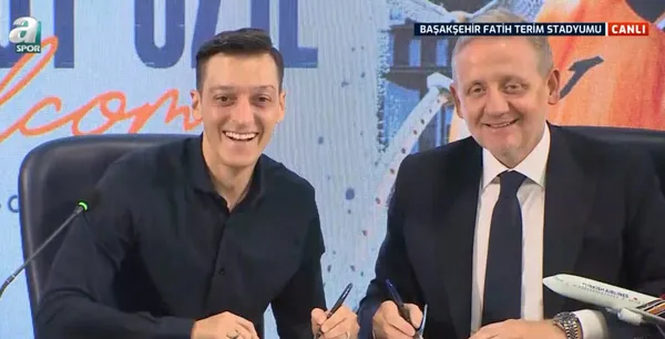 Mesut Özil Başakşehir'e imza attı! Basın toplantısında Fenerbahçe açıklaması - 2