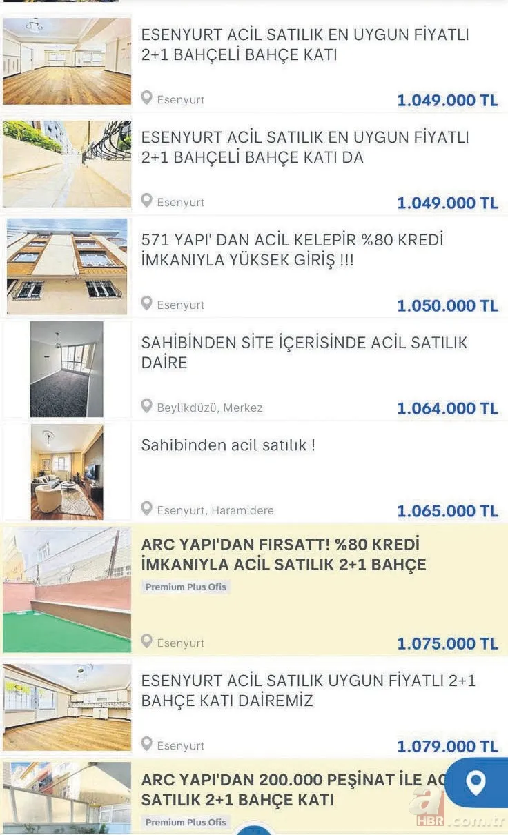 Kapora vurgunu! Emlakçıları bile dolandırdılar | İşte sahte ilanlar 11