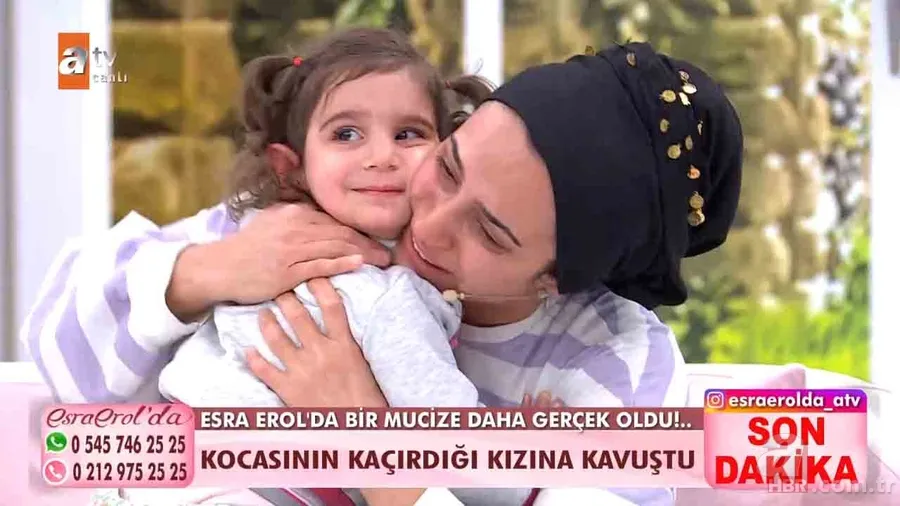 Esra Erol'da hasret sona erdi! Çift karakterli eşinin kaçırdığı 2 yaşındaki kızına kavuştu | Gözyaşları sel oldu 13