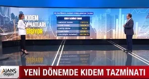 Kıdem tazminatında fiyatlar yükseldi!