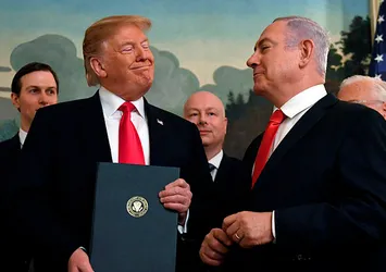 Lübnan'da Trump'ın sözde barış planına tepki