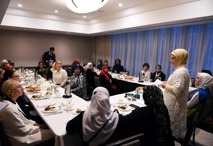 Emine Erdoğan Müslüman Toplumun Kadın Temsilcileriyle görüştü