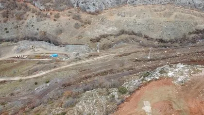 Tokat’ın 30 yıllık hasretini bitirecek baraj hızla yükseliyor