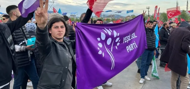 CHP'nin İstanbul mitinginde HDP bayrakları ve zafer işareti! Kılıçdaroğlu'nun vaatleri sonrası HDPKK'lılar da miting alanında...