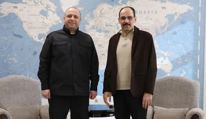 Ankara’da barış temasları! MİT Başkanı Kalın Ukrayna Savunma Bakanı ile görüştü