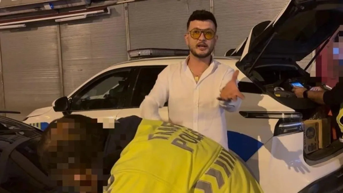 Ehliyetsiz sürücü başkasının ehliyetiyle uygulamadan geçmeye çalıştı