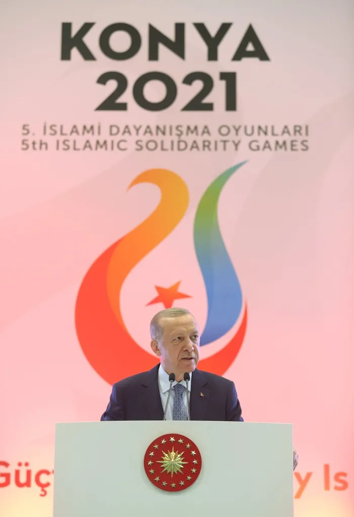 Başkan Erdoğan’ın katılımıyla Konya’da İslami Dayanışma Oyunları Töreni gerçekleşti