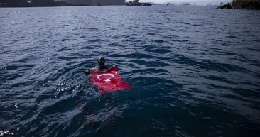 Şahika Ercümen Antartika’da dalış yaptı