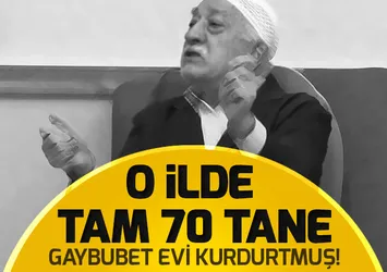 FETÖ Malatya'da 70 "gaybubet" evi oluşturmuş