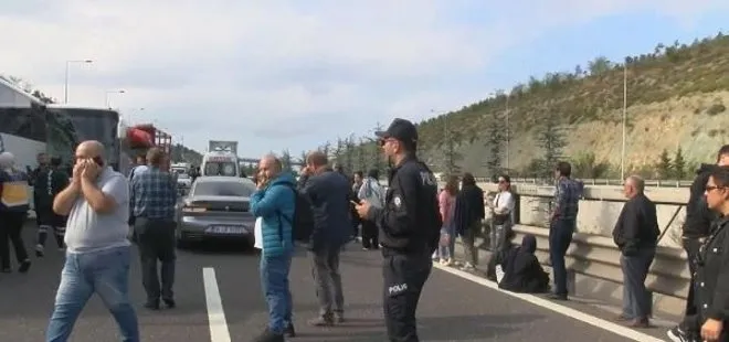 Yavuz Sultan Selim Köprüsü girişinde zincirleme kaza! İlk belirlemelere göre 5 kişi yaralandı