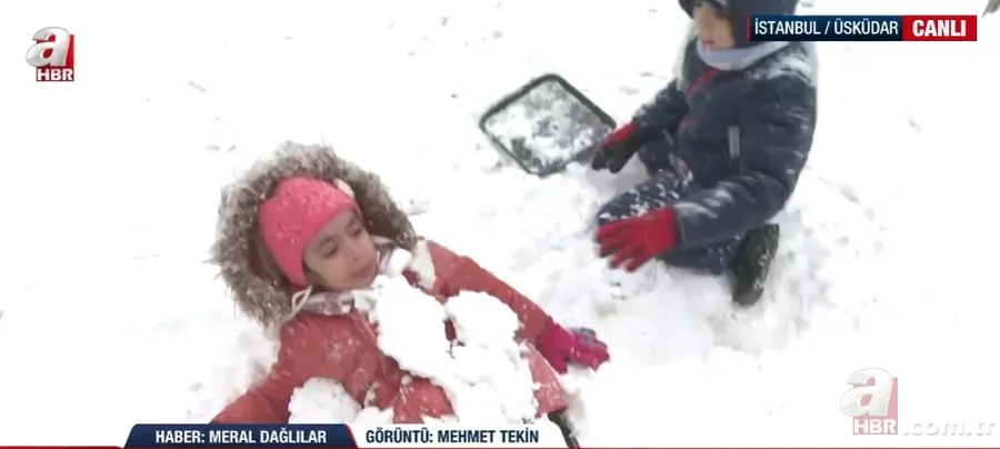 Megakent beyaza büründü! A Haber ekipleri kar nöbetinde: İşte İstanbul'dan kar manzaraları 14
