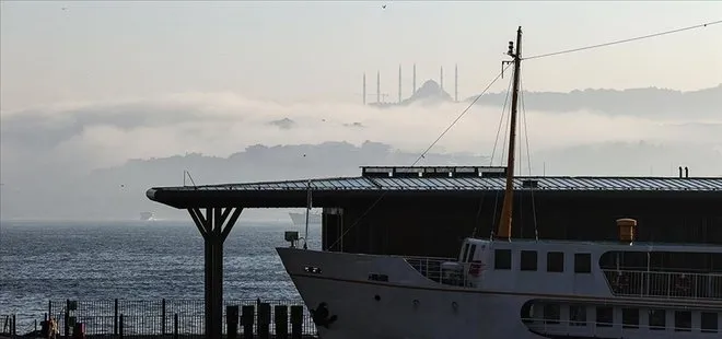 Son dakika: İstanbul’da deniz ulaşımına hava muhalefeti engeli
