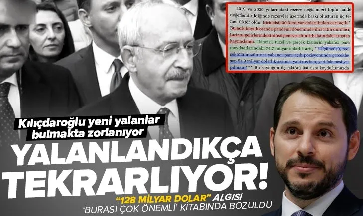 Kılıçdaroğlu’nun bitmek bilmeyen 128 milyar dolar yalanı: Berat Albayrak’ın ’Burası Çok Önemli!’ kitabı yapılmak istenen algıyı bozdu