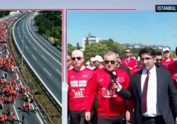 İstanbul 15 Temmuz şehitleri için tek yürek: Milli irade ruhuyla dev yürüyüş