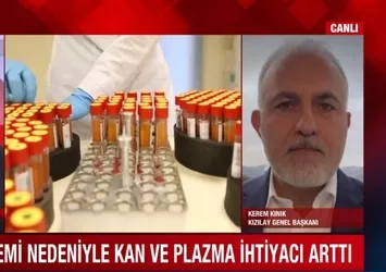 Kızılay'dan kan bağışı çağrısı!